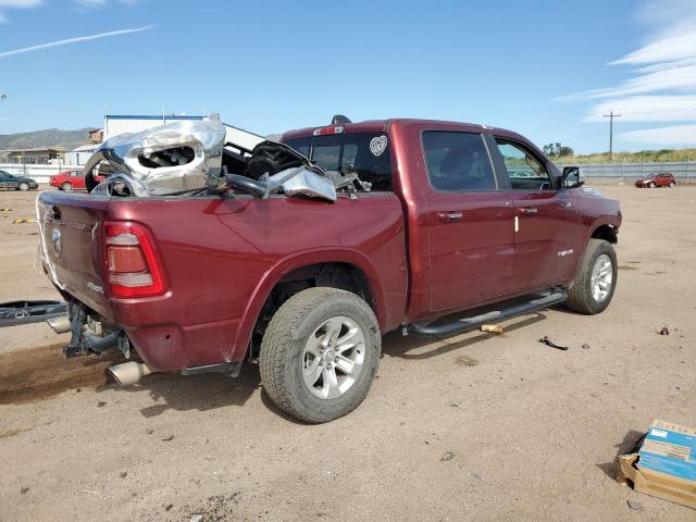 1C6SRFJTXKN736791 - 2019 RAM 1500 LARAMIE BURGUNDY photo 3