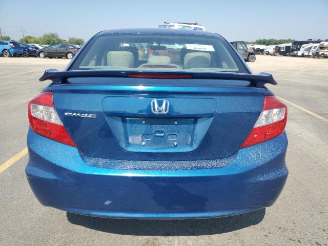 19XFB2F89CE312827 - 2012 HONDA CIVIC EX BLUE photo 6