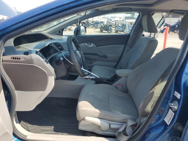 19XFB2F89CE312827 - 2012 HONDA CIVIC EX BLUE photo 7