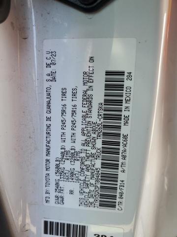 3TYRX5GN3PT084845 - 2023 TOYOTA TACOMA ACCESS CAB أبيض صورة 13