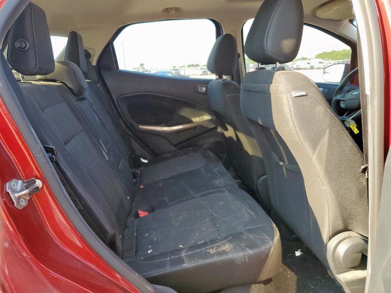 MAJ3S2GE8LC332149 - 2020 FORD ECOSPORT SE Rojo foto 11
