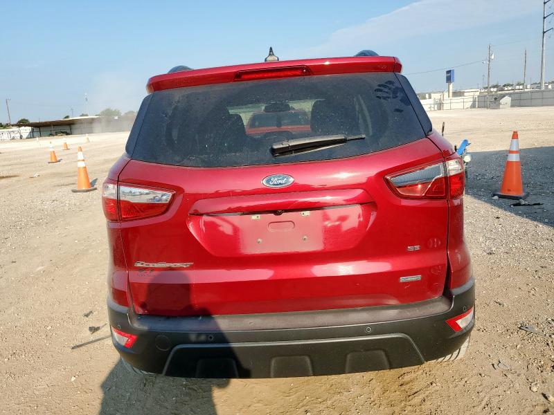 MAJ3S2GE8LC332149 - 2020 FORD ECOSPORT SE Rojo foto 6