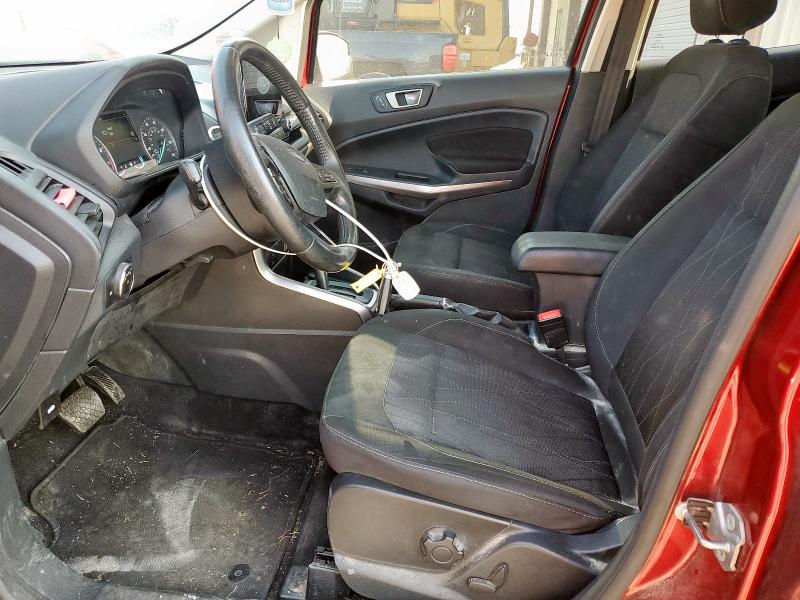 MAJ3S2GE8LC332149 - 2020 FORD ECOSPORT SE Rojo foto 7