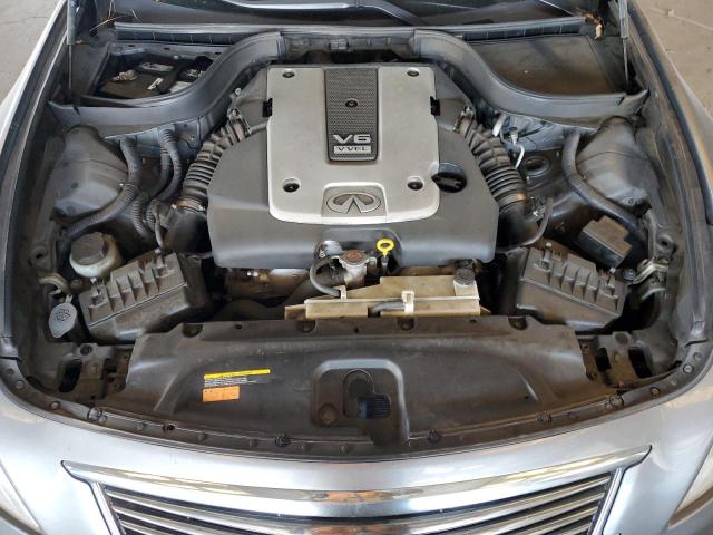 JN1CV6AP4DM713465 - 2013 INFINITI G37 BASE GRAY photo 11