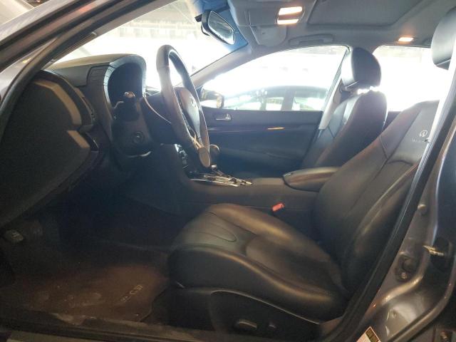 JN1CV6AP4DM713465 - 2013 INFINITI G37 BASE GRAY photo 7