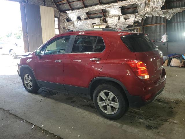 3GNCJPSB6KL405875 - 2019 CHEVROLET TRAX 1LT Tünd qırmızı foto 2