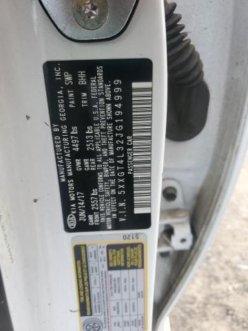 5XXGT4L32JG194999 - 2018 KIA OPTIMA LX WHITE photo 12