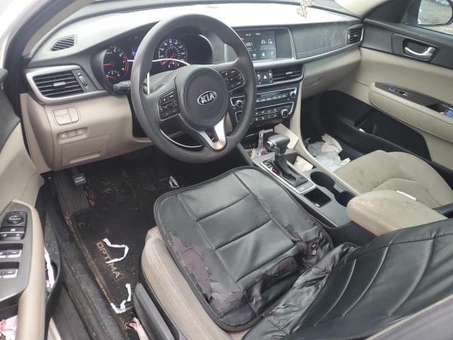 5XXGT4L32JG194999 - 2018 KIA OPTIMA LX WHITE photo 8