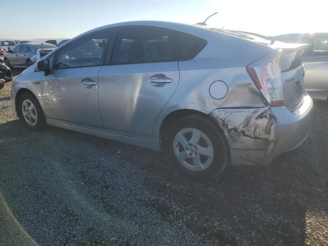 JTDKN3DUXA0062998 - 2010 TOYOTA PRIUS ვერცხლისფერი ფოტო 2