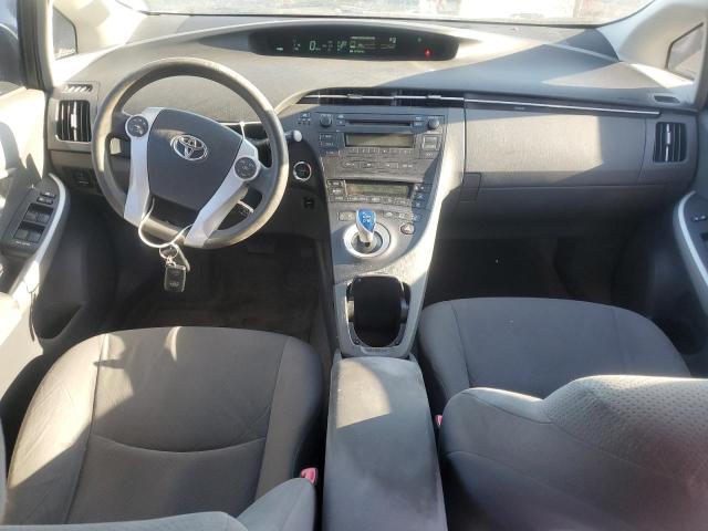 JTDKN3DUXA0062998 - 2010 TOYOTA PRIUS ვერცხლისფერი ფოტო 8