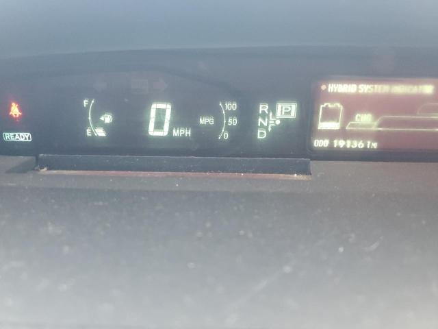 JTDKN3DUXA0062998 - 2010 TOYOTA PRIUS ვერცხლისფერი ფოტო 9