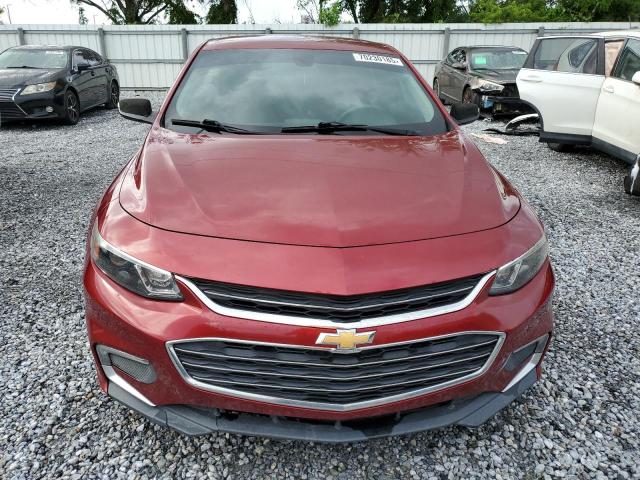1G1ZD5ST3JF193414 - 2018 CHEVROLET MALIBU LT BURGUNDY photo 5