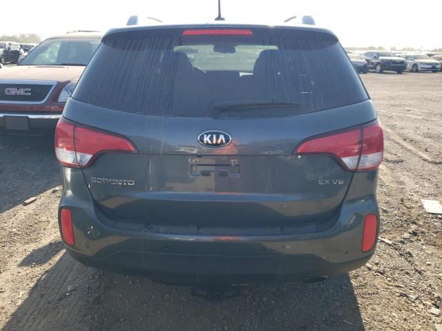 5XYKUDA79FG564491 - 2015 KIA SORENTO EX TEAL photo 6