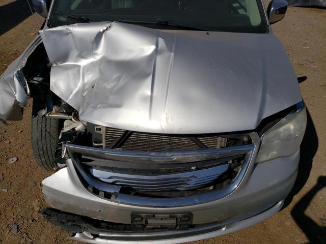 2A4RR8DG2BR733558 - 2011 CHRYSLER TOWN & COU TOURING L SILVER photo 12