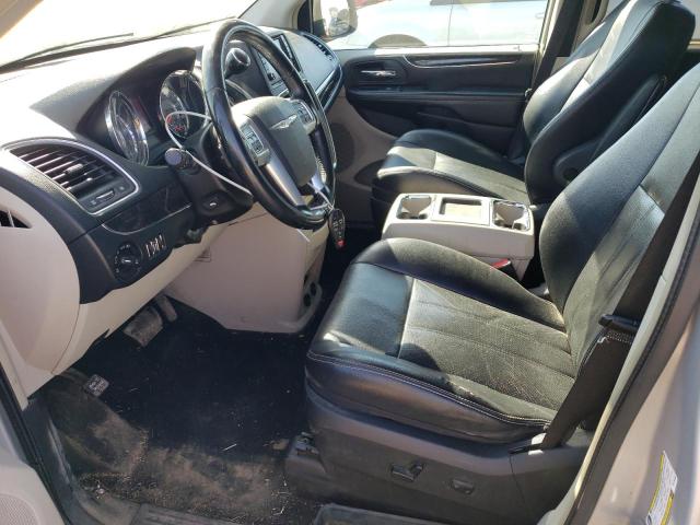 2A4RR8DG2BR733558 - 2011 CHRYSLER TOWN & COU TOURING L SILVER photo 7