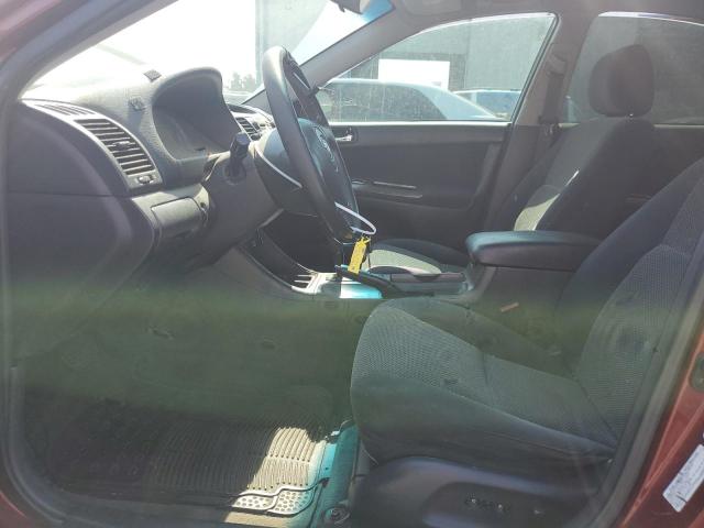 4T1BE32K73U235305 - 2003 TOYOTA CAMRY LE BURGUNDY photo 7