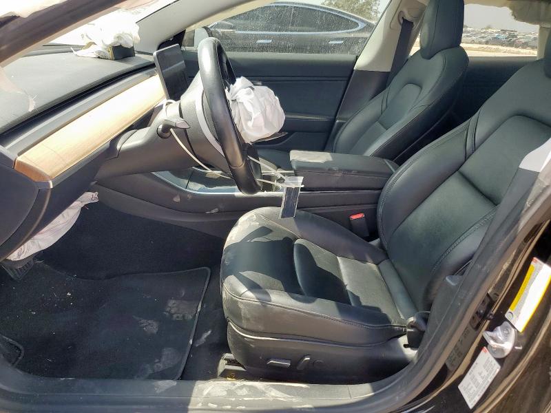 5YJ3E1EB8JF127239 - 2018 TESLA MODEL 3 შავი ფოტო 7