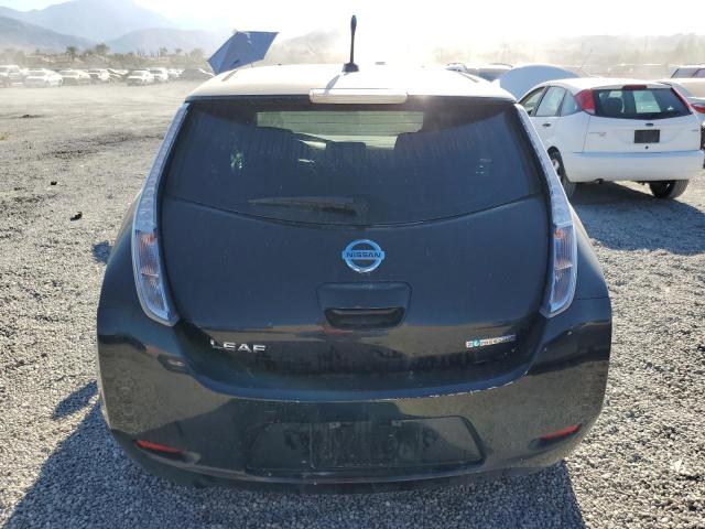 1N4AZ0CP3DC420252 - 2013 NISSAN LEAF S BLACK photo 6