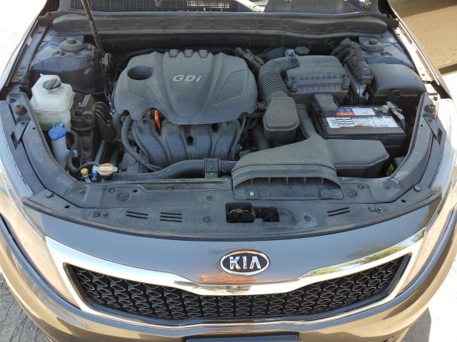 5XXGN4A7XCG078369 - 2012 KIA OPTIMA EX BROWN photo 11