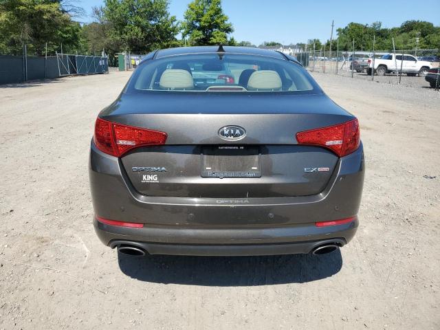 5XXGN4A7XCG078369 - 2012 KIA OPTIMA EX BROWN photo 6