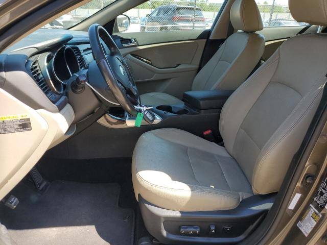 5XXGN4A7XCG078369 - 2012 KIA OPTIMA EX BROWN photo 7