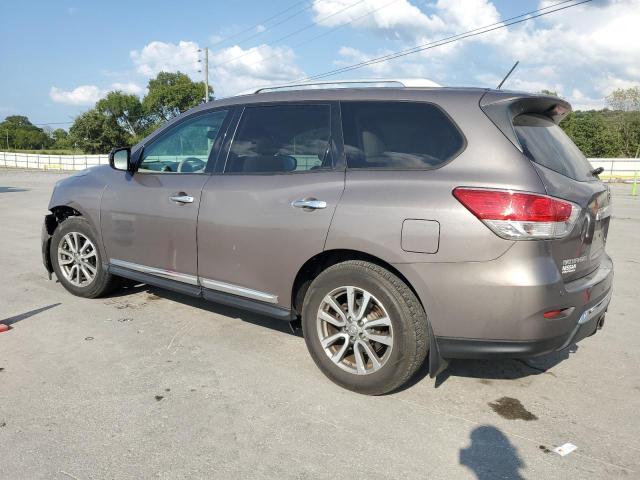 5N1AR2MM8EC629817 - 2014 NISSAN PATHFINDER S Коричневий фото 2