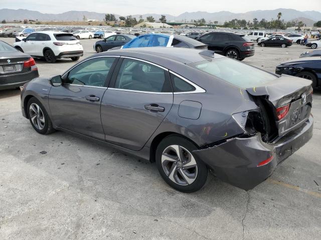 19XZE4F53KE016321 - 2019 HONDA INSIGHT EX GRAY photo 2