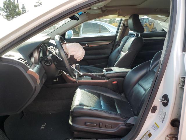19UUA8F59DA010558 - 2013 ACURA TL TECH WHITE photo 7