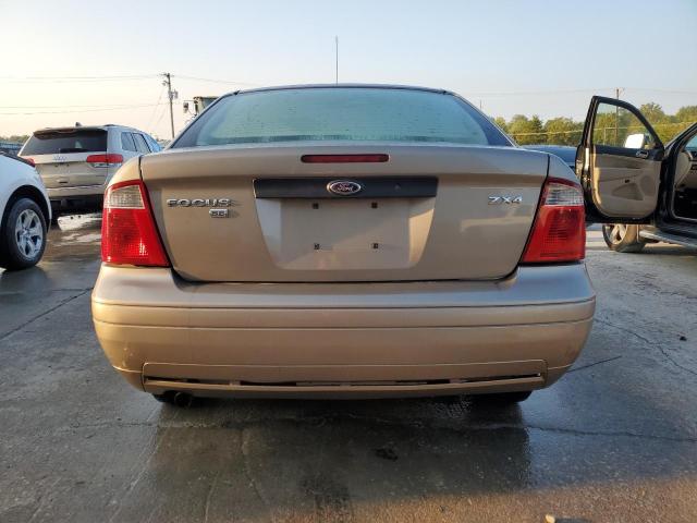 1FAFP34N65W286198 - 2005 FORD FOCUS ZX4 BEIGE photo 6