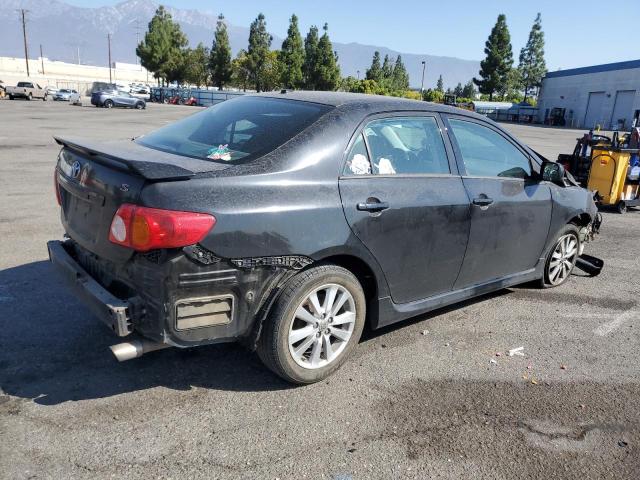 2T1BU40E99C019164 - 2009 TOYOTA COROLLA BASE BLACK photo 3