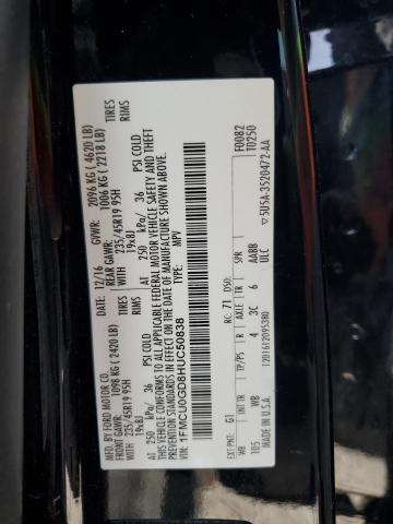 1FMCU0GD8HUC50838 - 2017 FORD ESCAPE SE BLACK photo 13