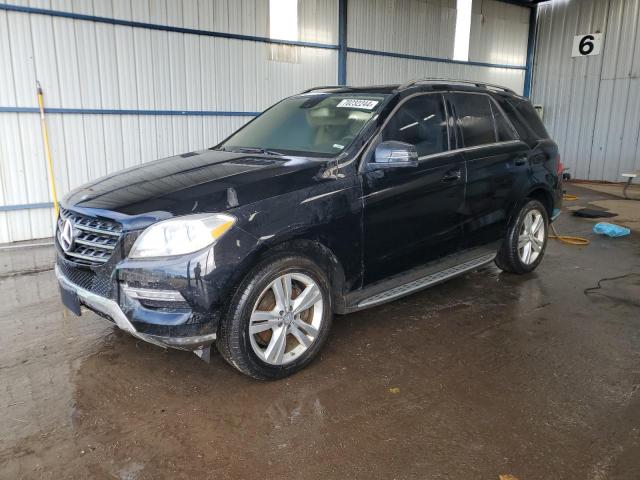 4JGDA5HB2DA100176 - 2013 MERCEDES-BENZ ML 350 4MATIC BLACK photo 1