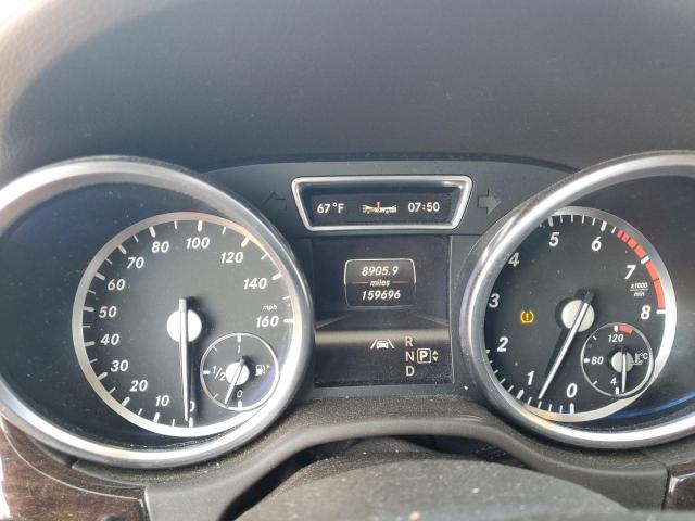 4JGDA5HB2DA100176 - 2013 MERCEDES-BENZ ML 350 4MATIC BLACK photo 9