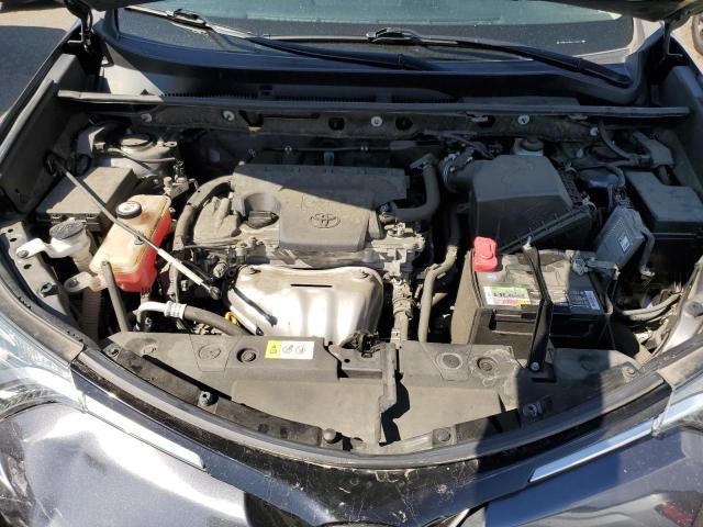 JTMWFREVXHJ106401 - 2017 TOYOTA RAV4 XLE GRAY photo 11