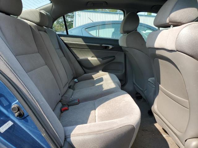 1HGFA16836L095883 - 2006 HONDA CIVIC EX BLUE photo 10