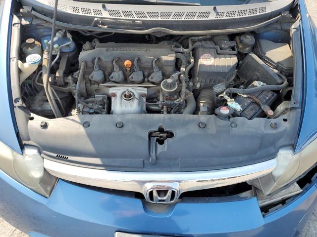 1HGFA16836L095883 - 2006 HONDA CIVIC EX BLUE photo 11