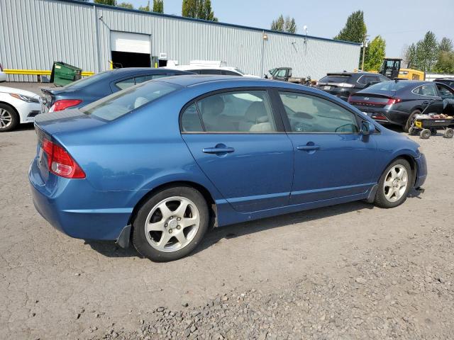 1HGFA16836L095883 - 2006 HONDA CIVIC EX BLUE photo 3