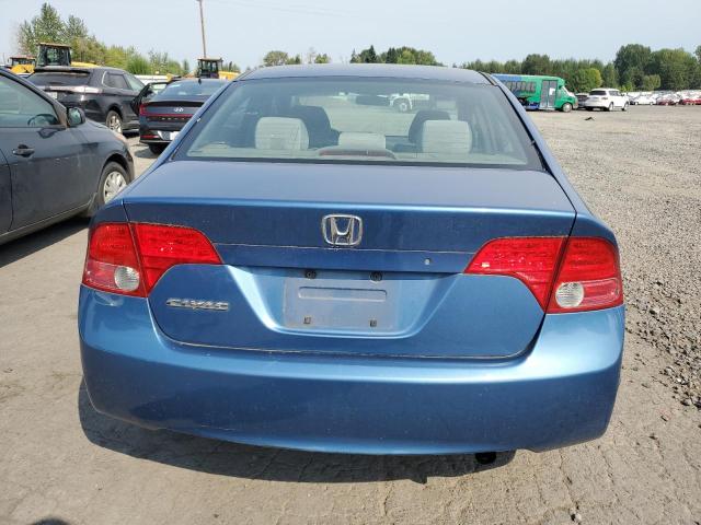 1HGFA16836L095883 - 2006 HONDA CIVIC EX BLUE photo 6