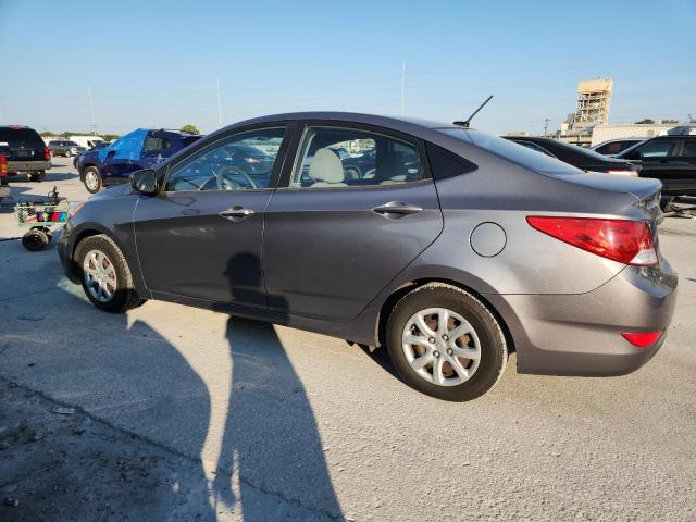KMHCT4AE8DU506661 - 2013 HYUNDAI ACCENT GLS ნაცრისფერი ფოტო 2