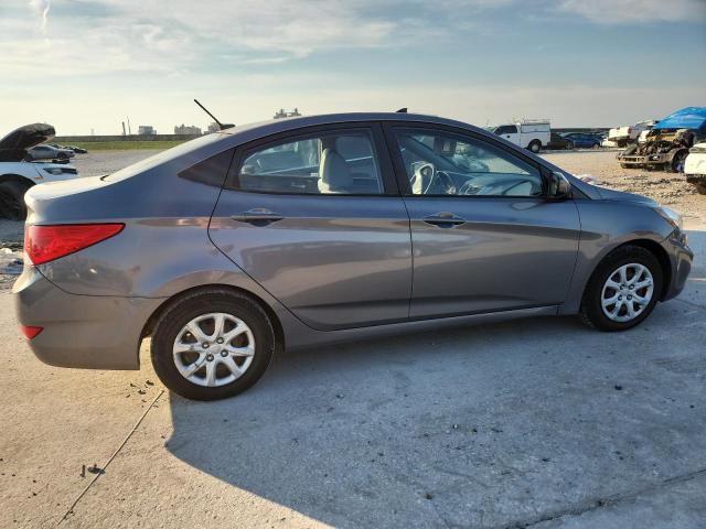 KMHCT4AE8DU506661 - 2013 HYUNDAI ACCENT GLS ნაცრისფერი ფოტო 3