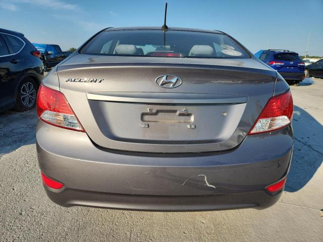 KMHCT4AE8DU506661 - 2013 HYUNDAI ACCENT GLS ნაცრისფერი ფოტო 6