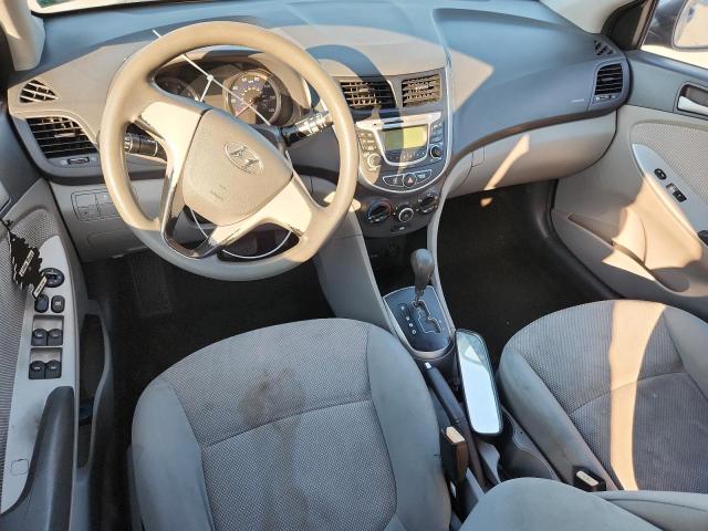 KMHCT4AE8DU506661 - 2013 HYUNDAI ACCENT GLS ნაცრისფერი ფოტო 8