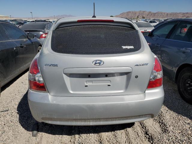 KMHCM36C29U114846 - 2009 HYUNDAI ACCENT GS ვერცხლისფერი ფოტო 6