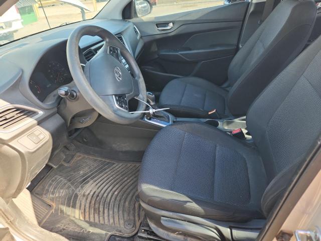 3KPC24A6XLE120742 - 2020 HYUNDAI ACCENT SE SILVER photo 7