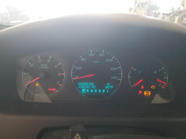 2G1WG5EK1B1245130 - 2011 CHEVROLET IMPALA LT BLACK photo 9