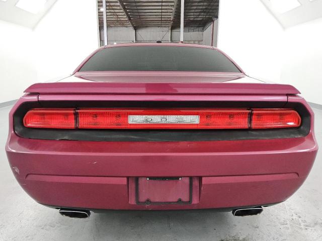 2B3CJ5DT7AH295530 - 2010 DODGE CHALLENGER R/T RED photo 6