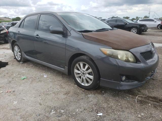 1NXBU4EE3AZ384497 - 2010 TOYOTA COROLLA BASE 灰色 照片 4