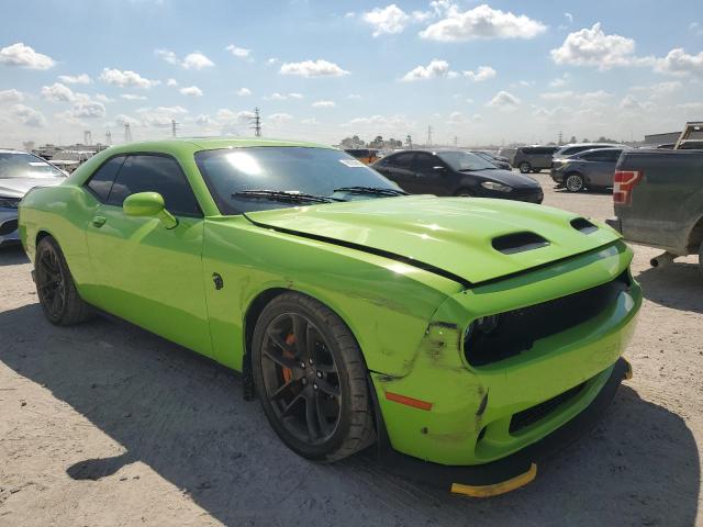 2C3CDZC91PH525644 - 2023 DODGE CHALLENGER SRT HELLCAT GREEN photo 4