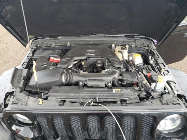 1C4HJXDGXLW250430 - 2020 JEEP WRANGLER U SPORT შავი ფოტო 12