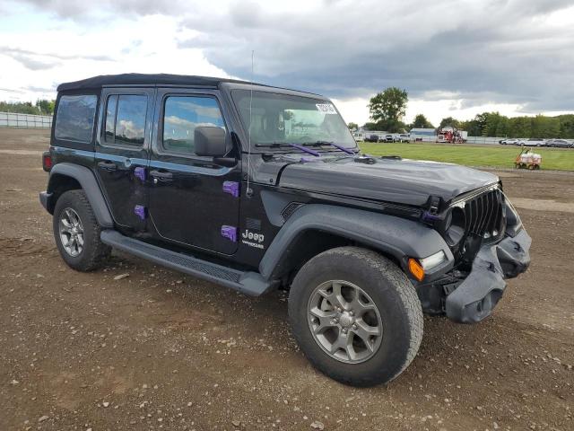 1C4HJXDGXLW250430 - 2020 JEEP WRANGLER U SPORT შავი ფოტო 4